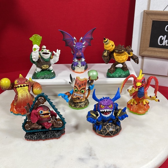 🕹️🖥️ PLAYSTATION “SKYLANDERS TRAP TEAM ACTION FIGURES” SET 🖥️🕹️ - Picture 3 of 13